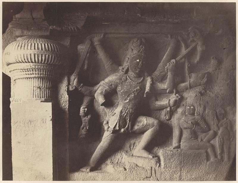 Shiva impaling Andhaka