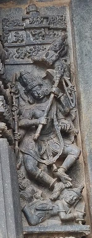 Shiva slays Jalandhara