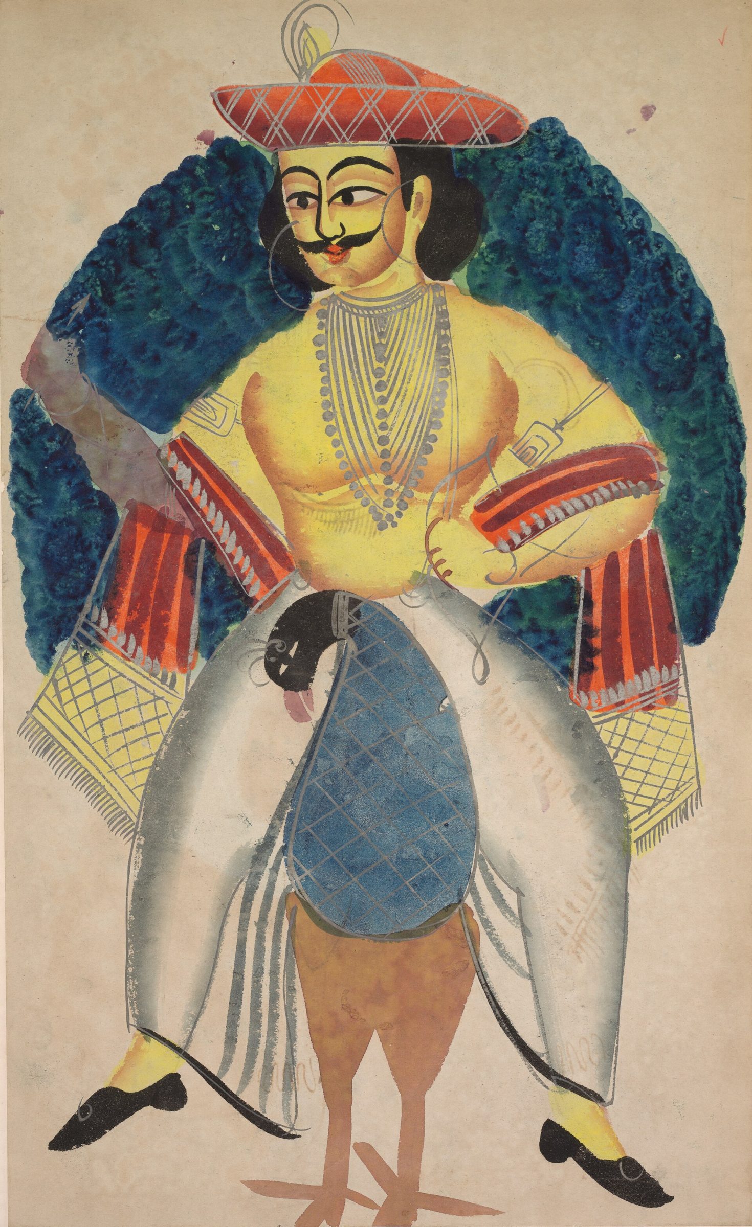 Kartikeya on his peacock